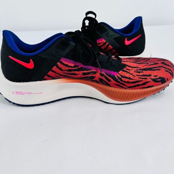 Nike Air Zoom Pegasus 38 Burnt Sunrise Women's Size 10.5 DQ7650-800 Orange Blue - Picture 5 of 14